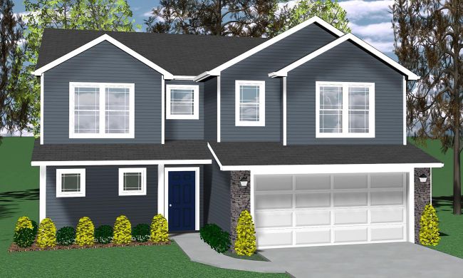 Digital rendering of Berkley house design